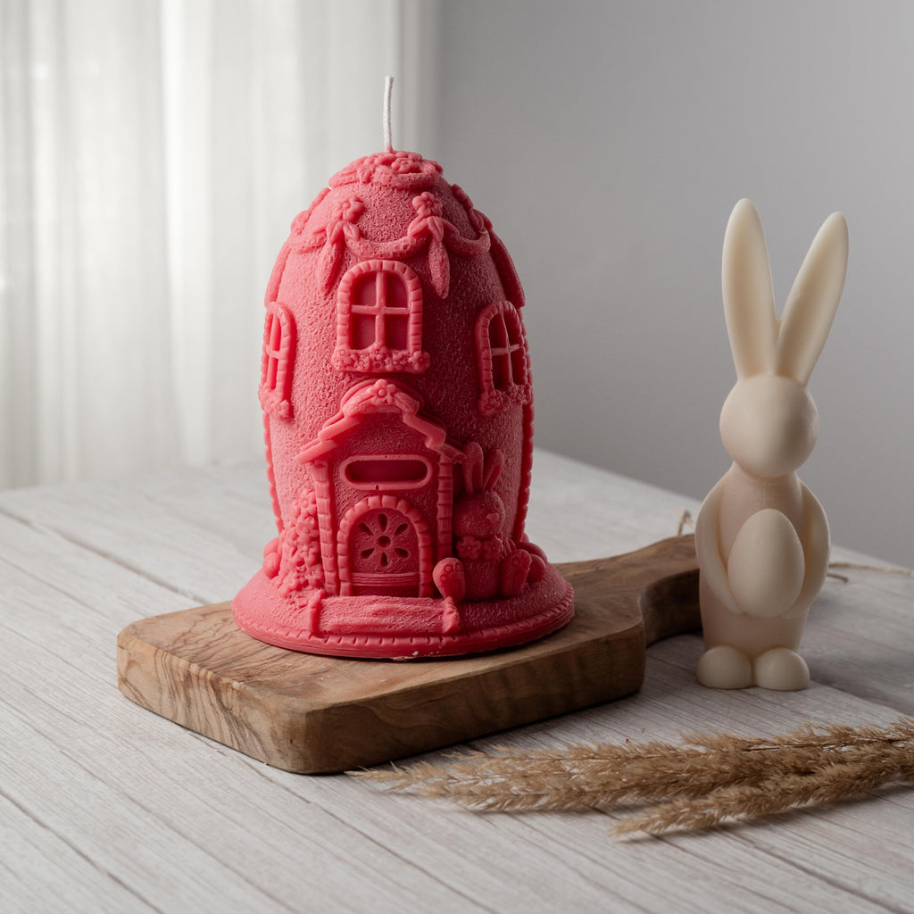 Easter Egg Bunny House Candle | Easter Gift