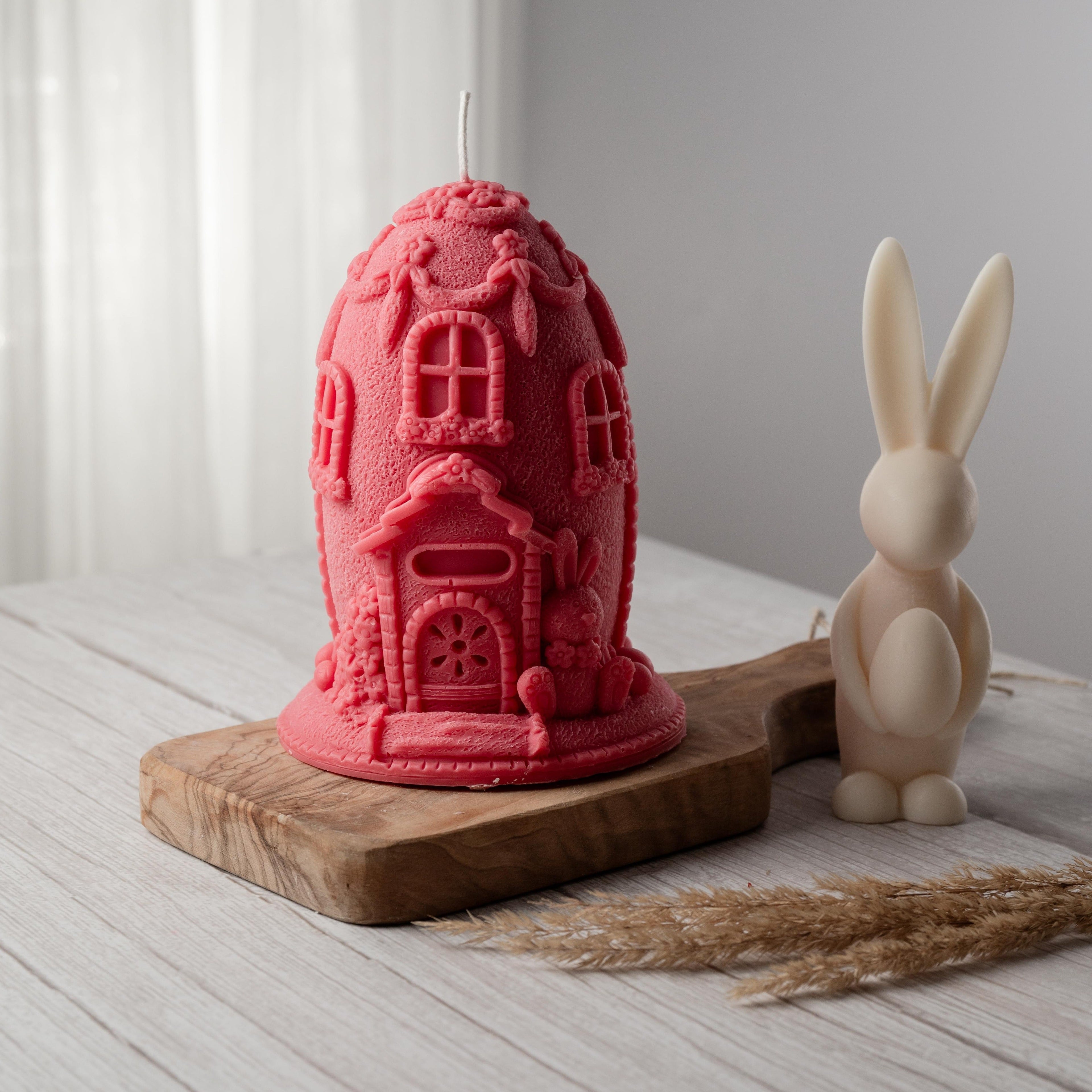 Easter Egg Bunny House Candle | Easter Gift