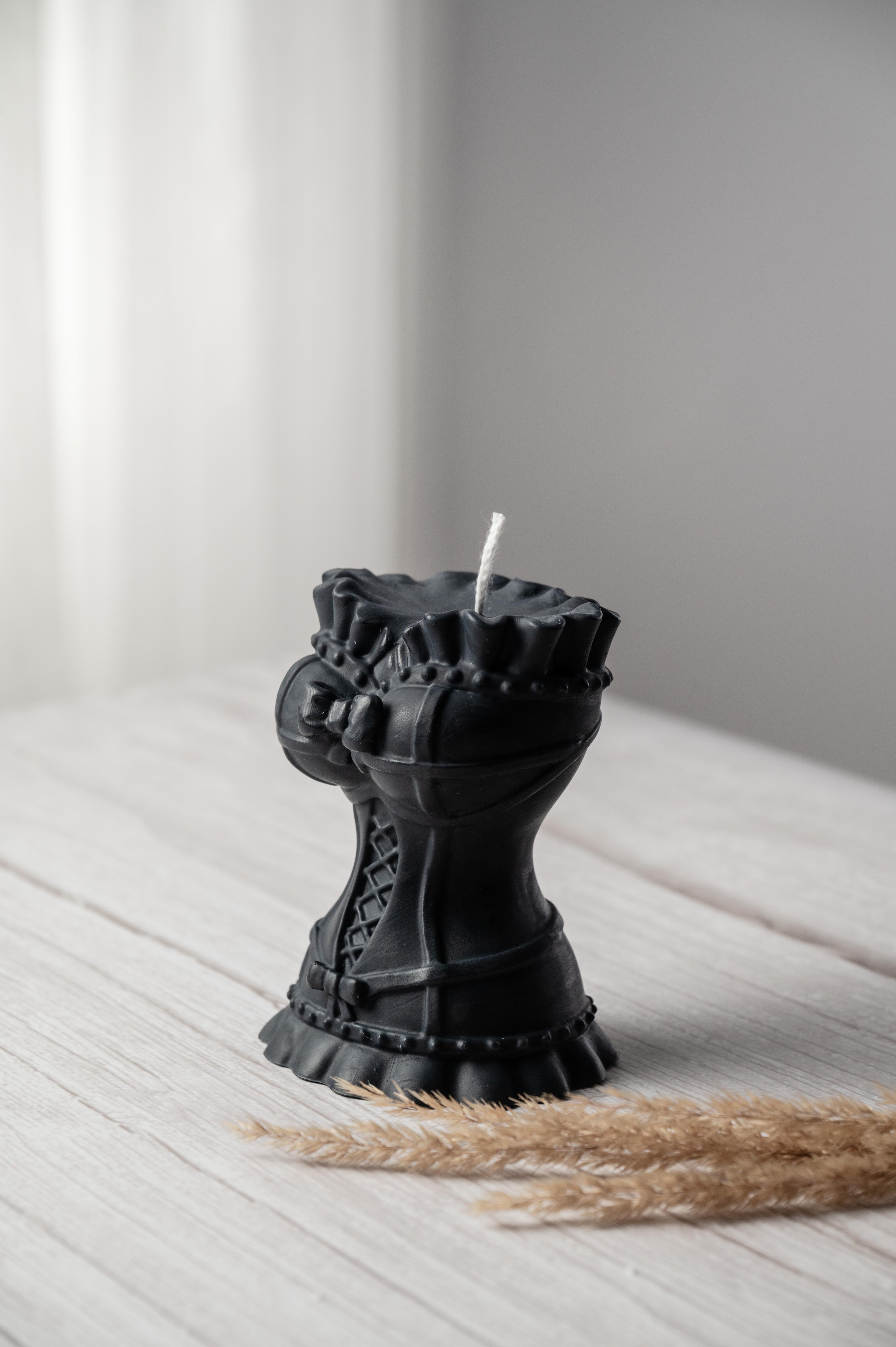 Corset Candle - Shaped Candle - Body Candle - Bustier