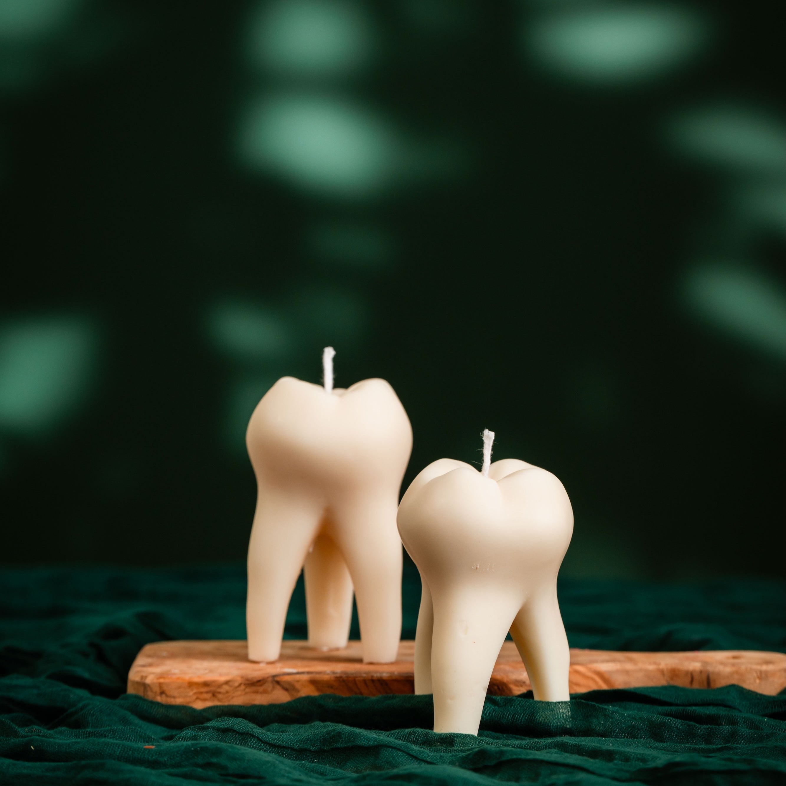 Large 3D Dental Candle - Perfect For Dental Enthusiasts
