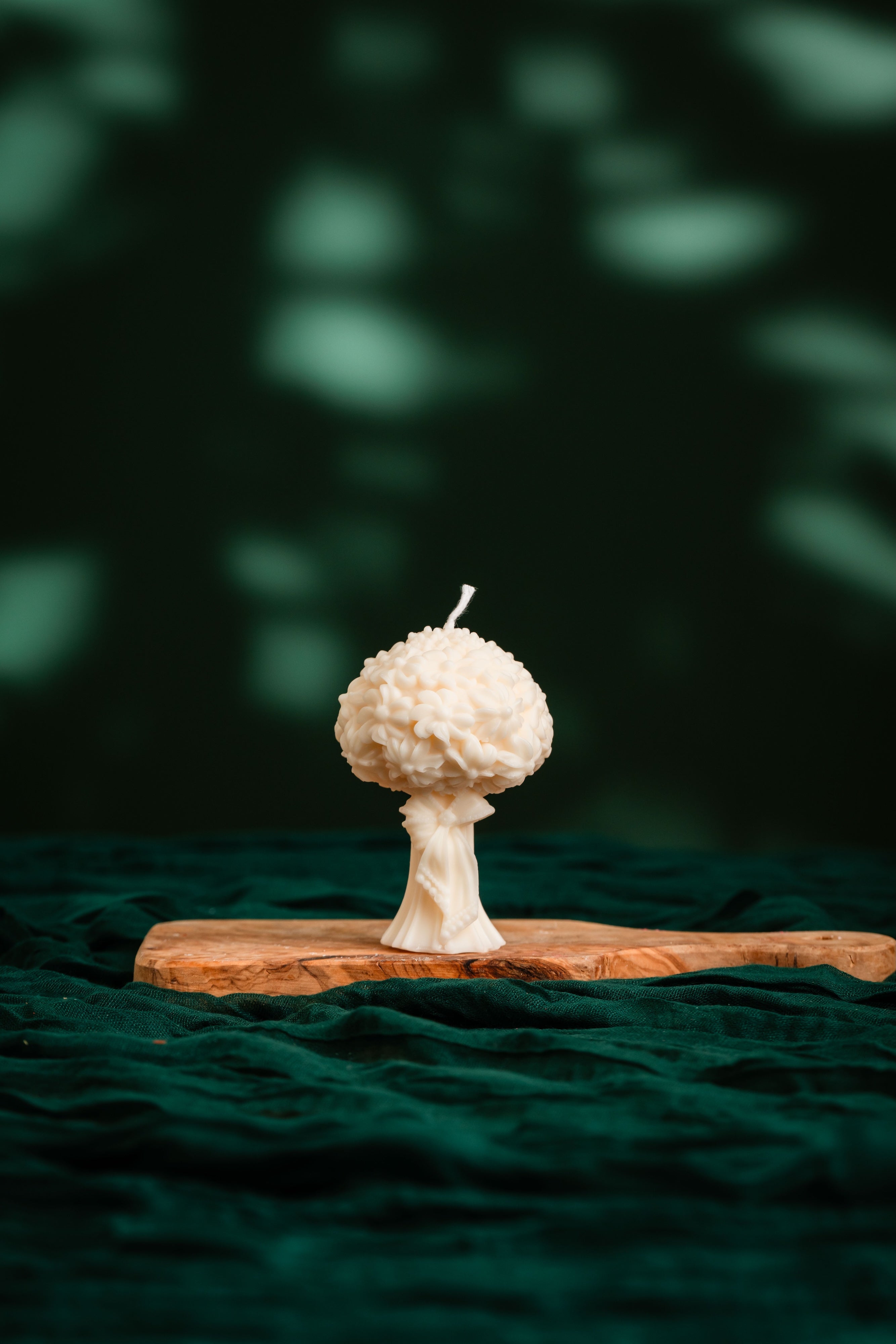 Flower Bouquet Candle Duo – Rose & Bloom Set