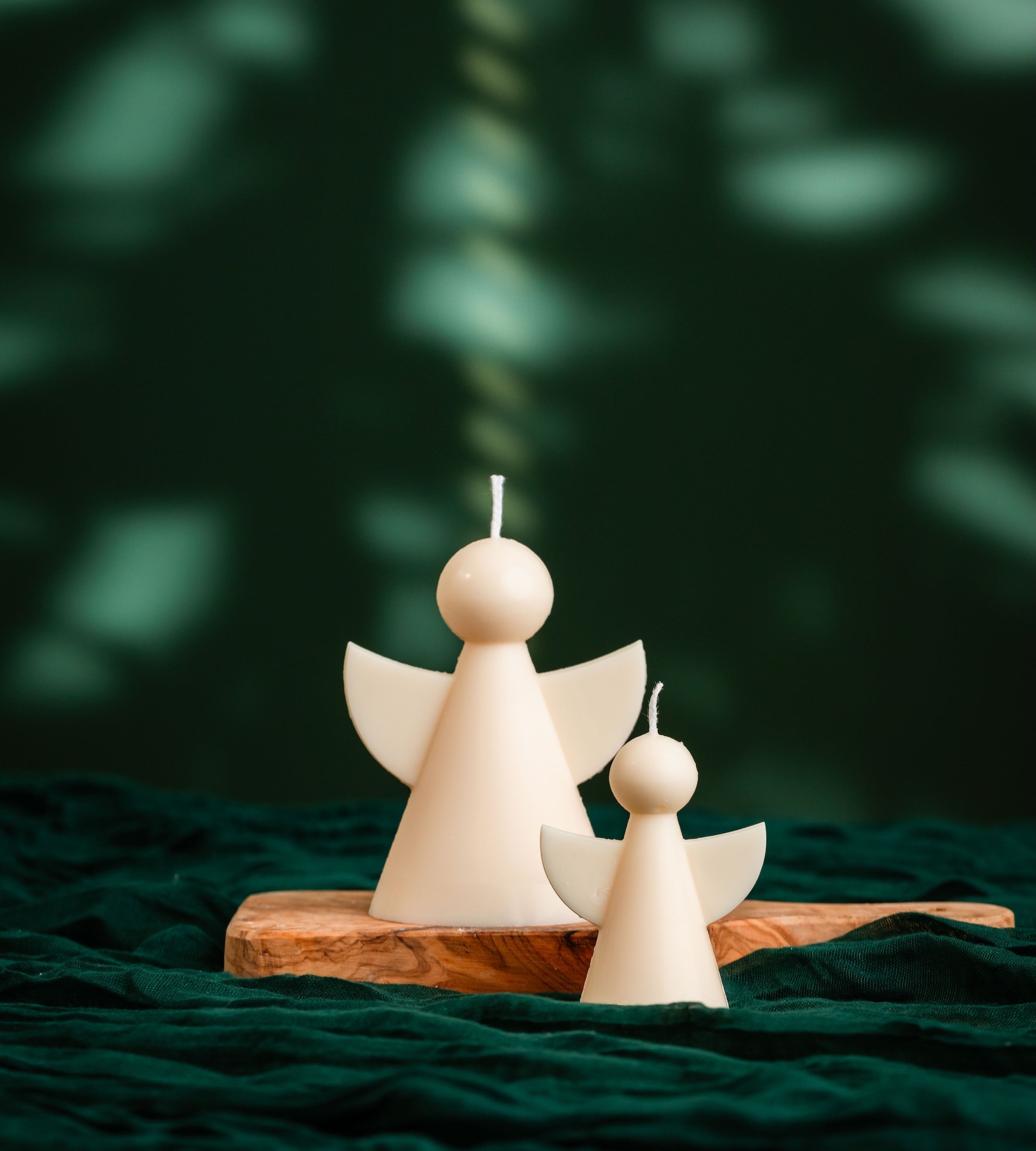 Round Head Wing Angel Soy Candle – Small & Large