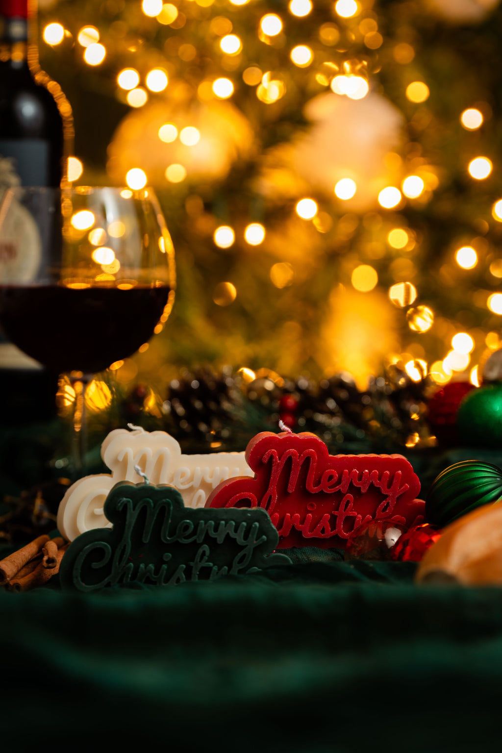 Merry Christmas Candle