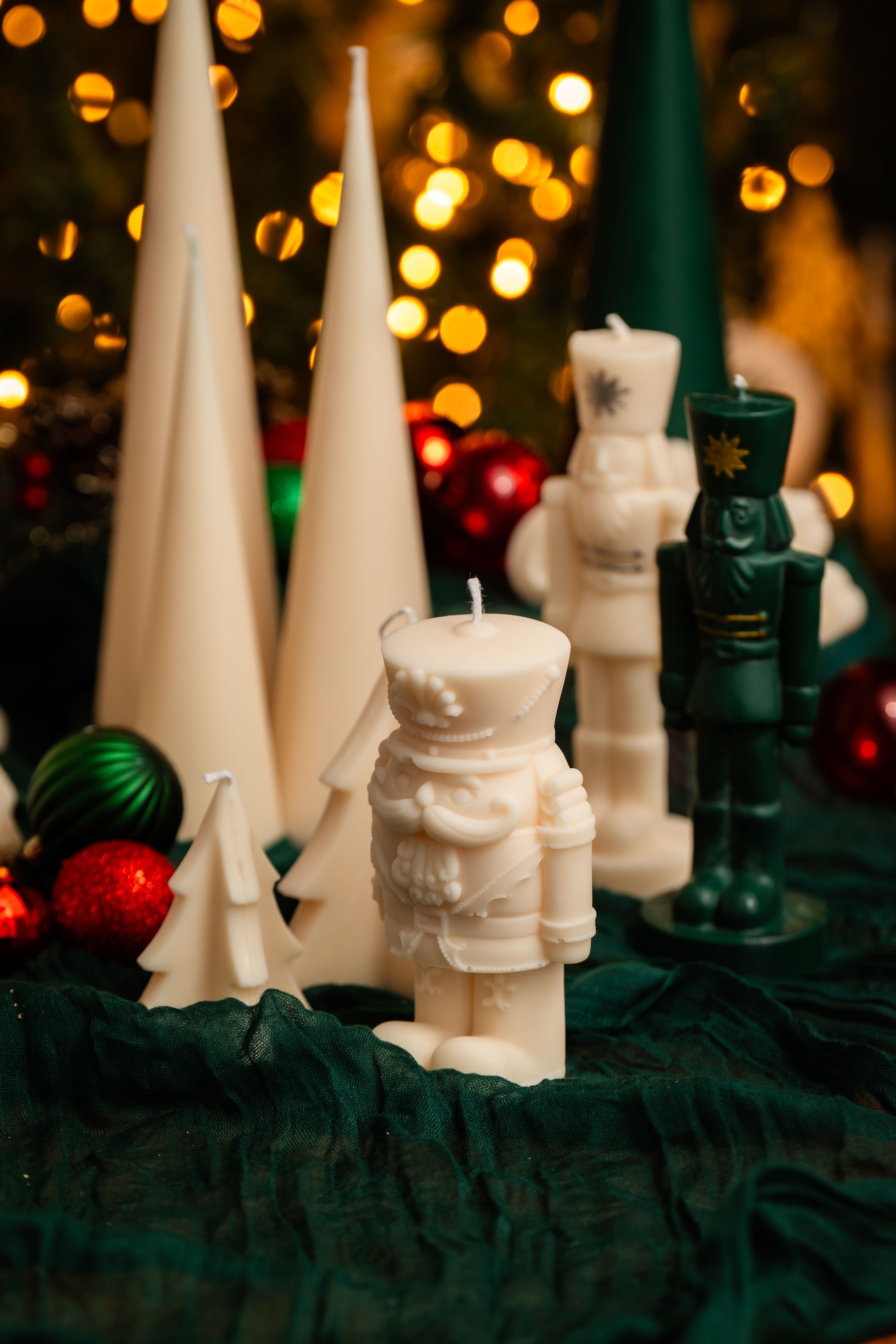 Cute Nutcracker Soy Candle – Holiday Decor | Hand-Poured