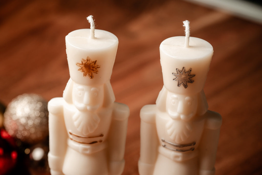 Nutcracker Candle | Christmas candle | Soy Wax Candle