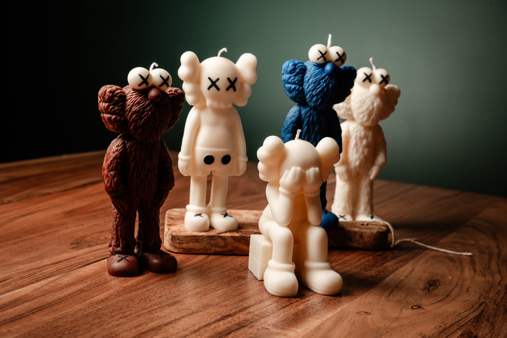 KAWS Passing Through Companion Figure Candle