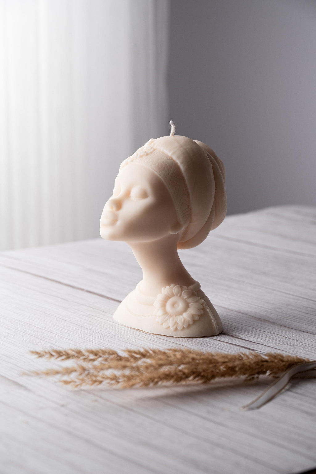 Goddess African Female Figure Candle
