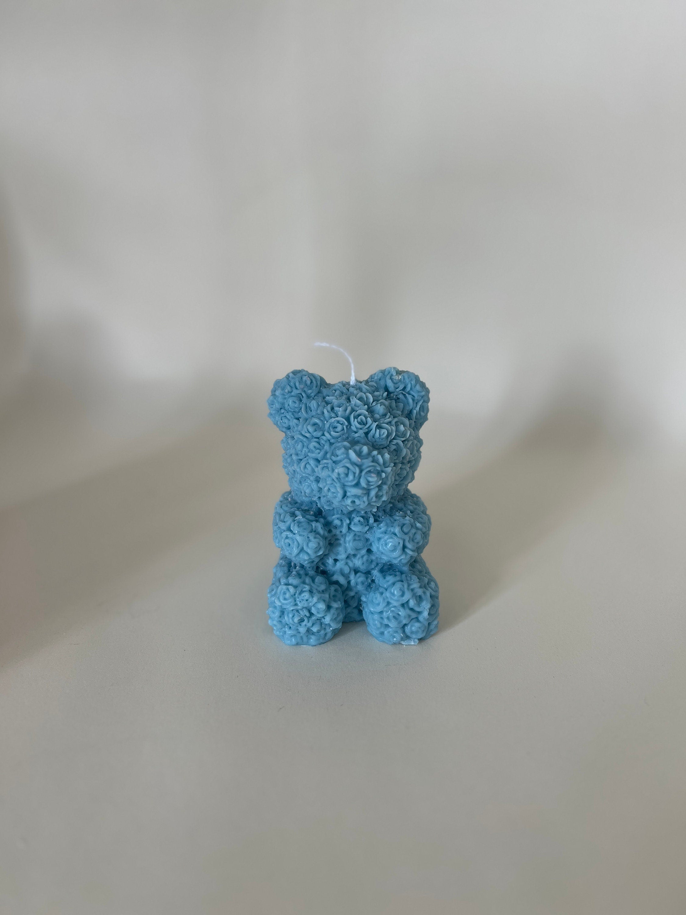 Rose Teddy Bear Candles