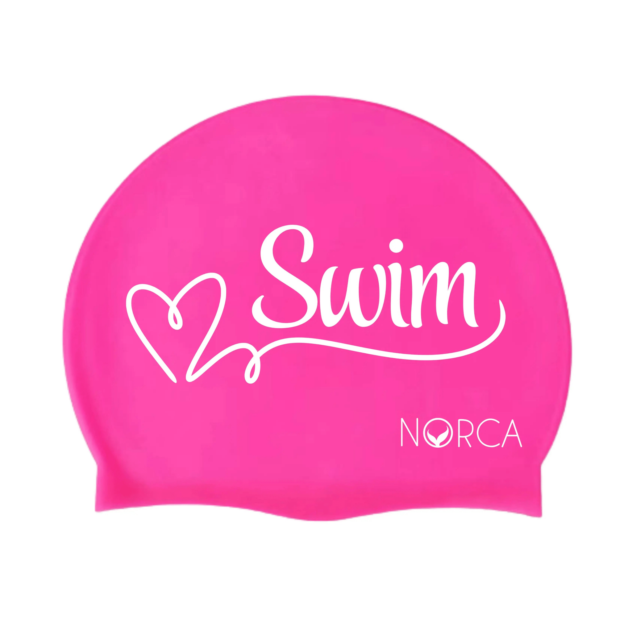 Love - Silicone Swim Cap for Women and Men