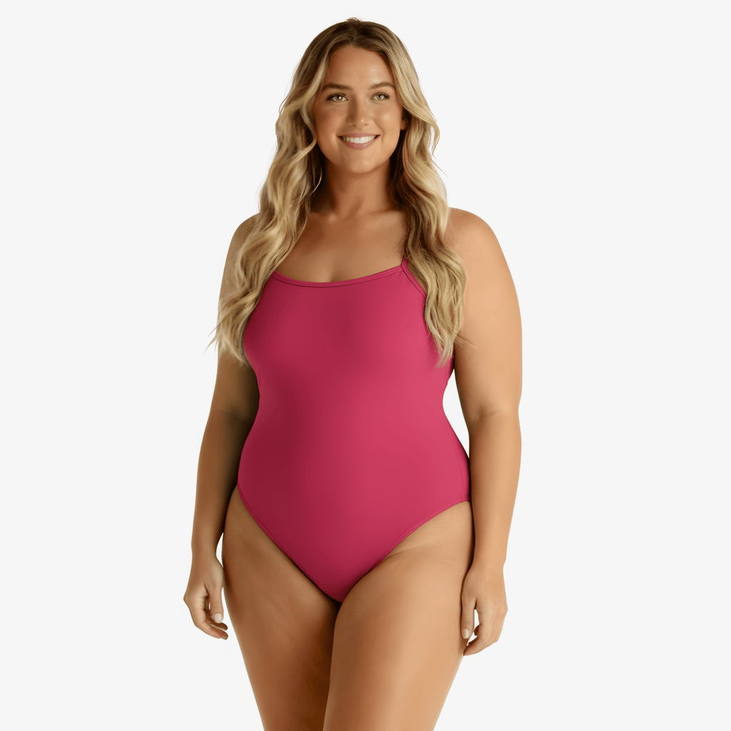 Norca Berry Open-Back One-Piece Women's Performance Swimsuit