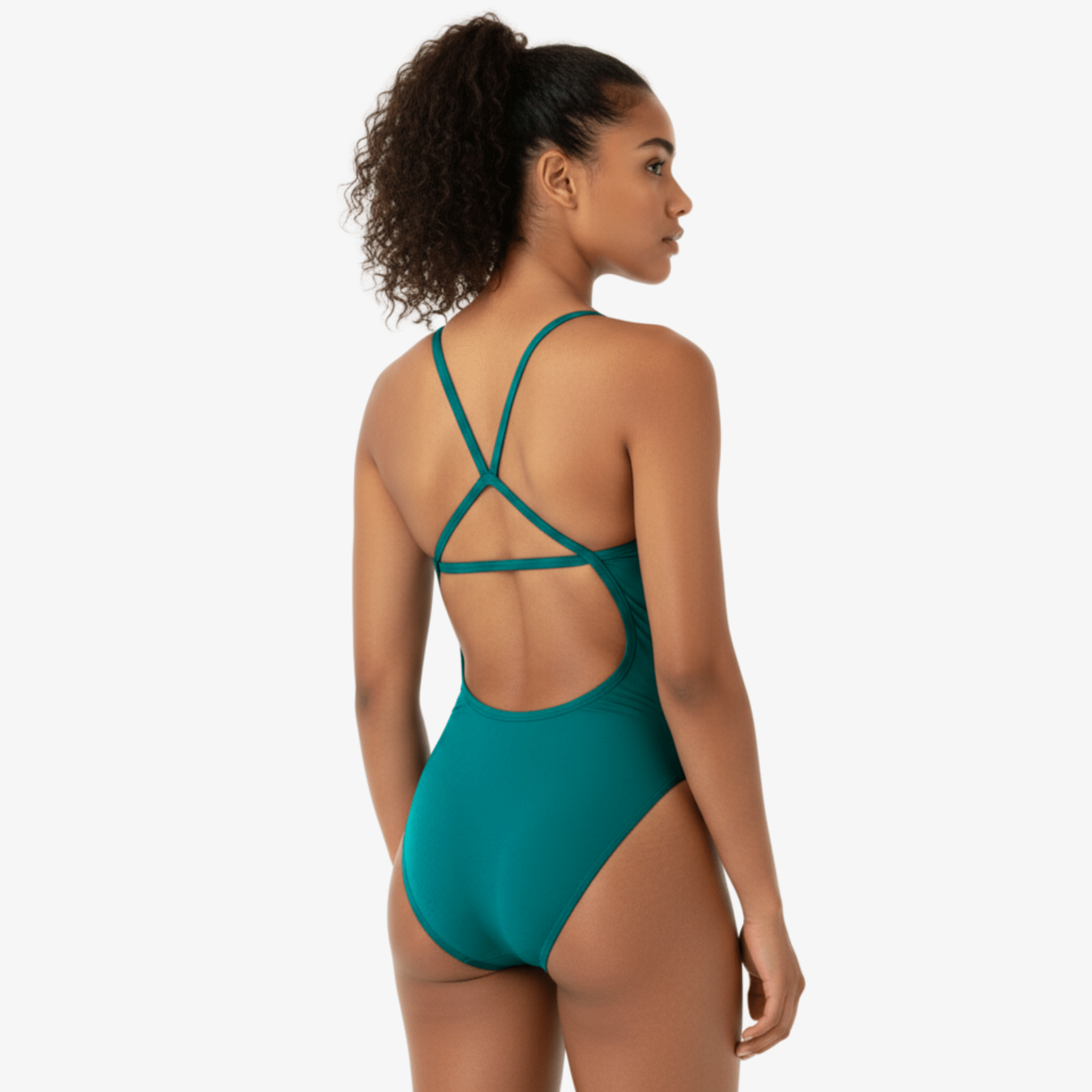 Norca Jade Open-Back One-Piece Performance Swimsuit for Women