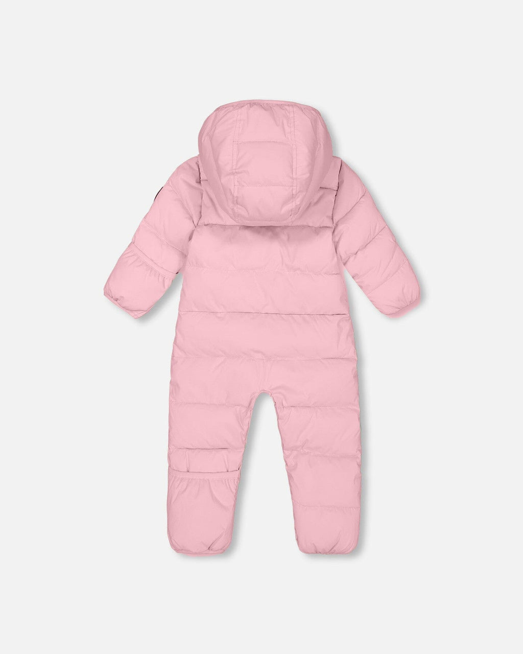 One-Piece Baby Cloud Compressible Snowsuit Designed For Car Seat Pink