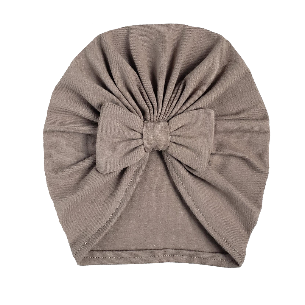 Bamboo Turban Hat | Mocha